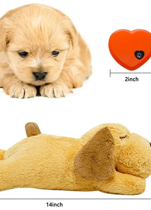 Snuggle Puppy Heartbeat Plush Behavioral Aid Anxiety Relief - Pup List