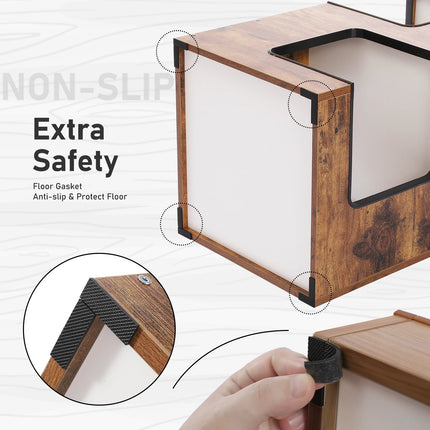 Modern Cat 3-Level Side Table