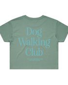 Dog Walking Club Crop Top | Gift for Dog Lovers & Pup Owners