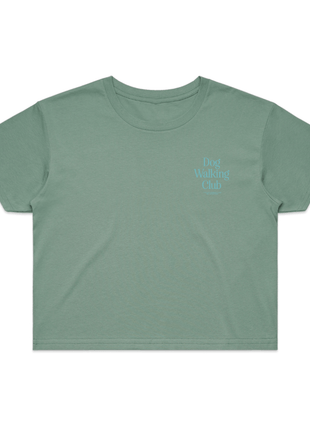 Dog Walking Club Crop Top | Gift for Dog Lovers & Pup Owners