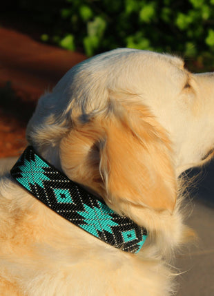 Saint Barth Sambboho dog collar (with AirTag holder)