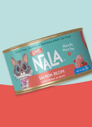 Salmon Flaked Dinner In Broth Adult Cat Food, 2.8-oz