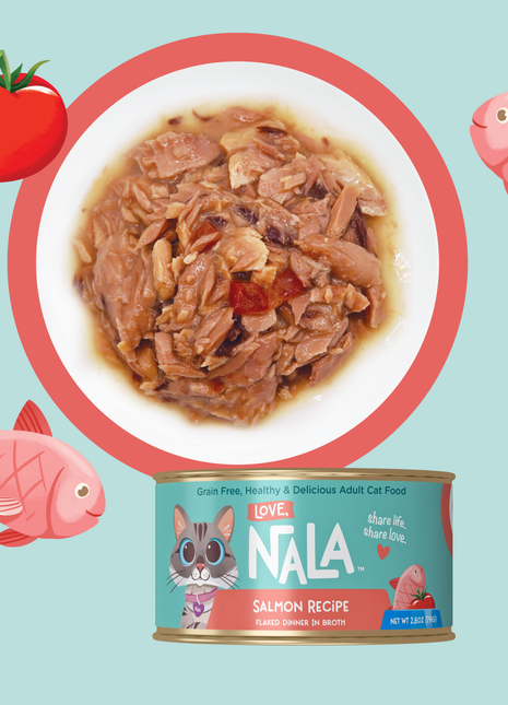 Salmon Flaked Dinner In Broth Adult Cat Food, 2.8-oz