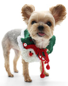 Santa Crochet Collar Scarf