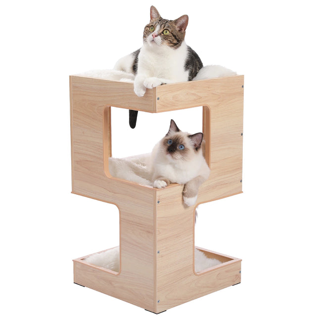 Modern Cat 3-Level Side Table