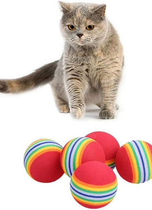 Cat Rainbow Ball Toys
