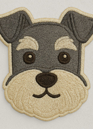 Nooee Pet Dog & Cat Face Patch – Decorative Self-Adhesive Patch (Choose Your Breed)