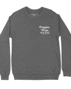 Puppies & Wine 2.0 Sweatshirt | Cozy Dog Lover Pullover