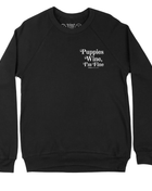 Puppies & Wine 2.0 Sweatshirt | Cozy Dog Lover Pullover