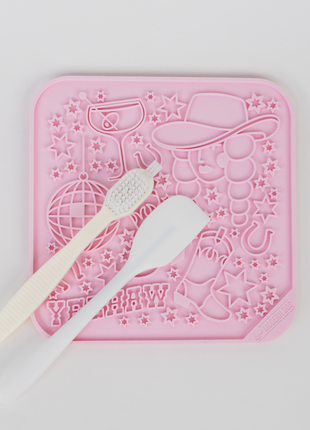 The Modern Dog Co. - Disco Cowgirl Lick Mat - Pup List