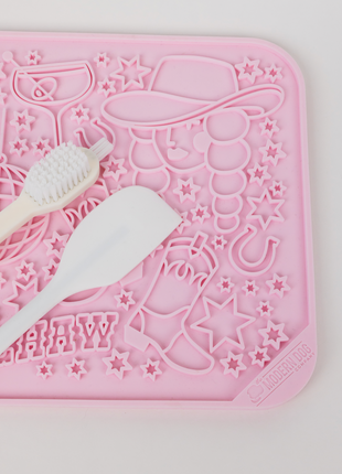 The Modern Dog Co. - Disco Cowgirl Lick Mat - Pup List