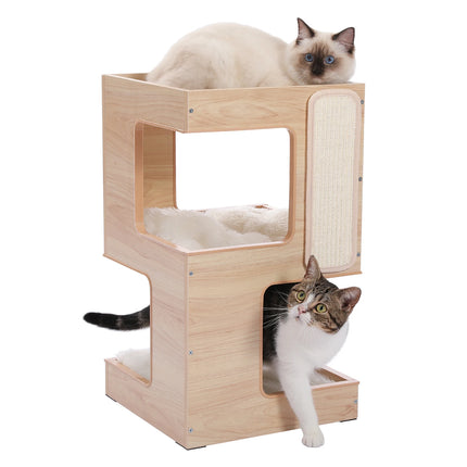 Modern Cat 3-Level Side Table