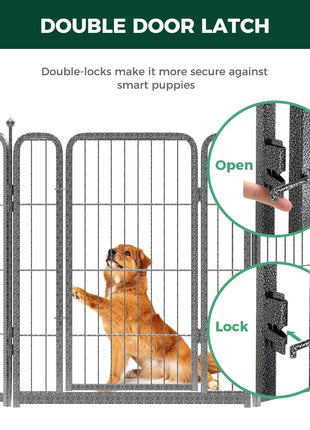 FXW Aster Dog Playpen Designed for Yard，32inch 8 Panels - Pup List