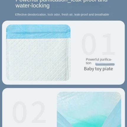 Absorbent Pee Pads for Puppy Training & Senior Pups