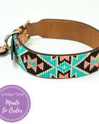 Santorini Sambboho dog collar (made to order)