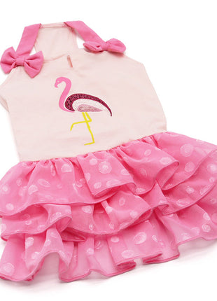 Sequin Flamingo Dress