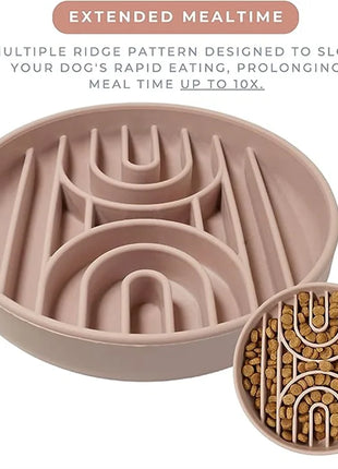 Slow Feeder Bowl/ Anti-Slip - Pup List