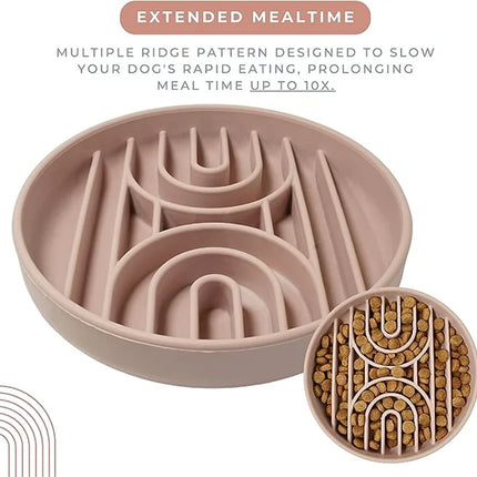 Slow Feeder Bowl/ Anti-Slip - Pup List