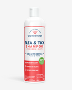 Flea & Tick Shampoo for Dogs + Cats with Natural Essential Oils