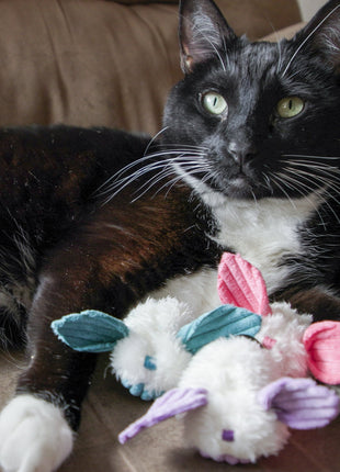 HuggleKats® Dust Bunnies Cat Toys, 3 Pack - Pup List