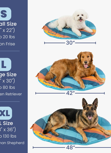 Travel Dog Bed - Foldable & Packable for Travel, Road Trip, Camping