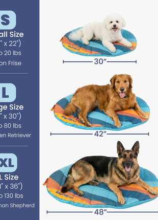 Travel Dog Bed - Foldable & Packable for Travel, Road Trip, Camping