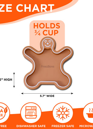 FreezGingerbread - Enrichment Chew Toy