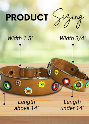 Miami Sambboho dog collar (made to order)