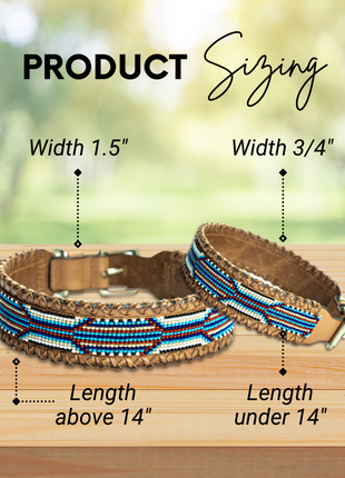 Rio Sambboho dog collar (made to order)