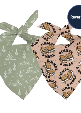 Camping & Smores Dog Bandana
