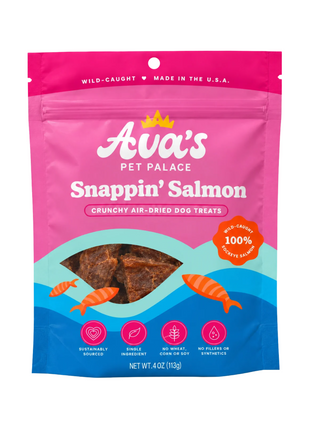 Crunchy Jerky Dog Treats - Snappin' Salmon