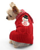 Snowman Scarf Sweater