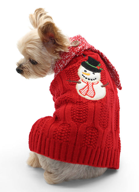 Snowman Scarf Sweater