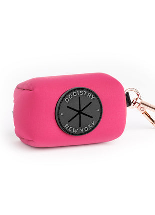 Poop Bag Holder - Park Ave Pink