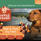 Lucky & Friends Steak & Cheese Dog Treat