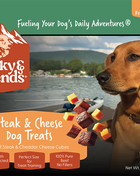 Lucky & Friends Steak & Cheese Dog Treat