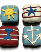 Nautical Brownie Bites