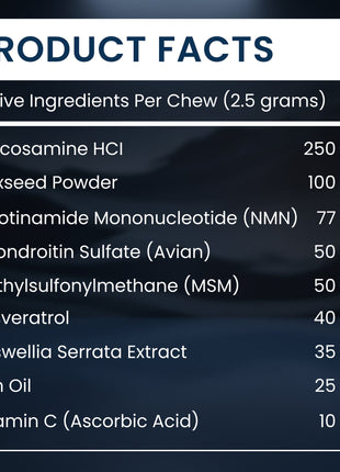 PET NMN Longevity Chews for Dogs