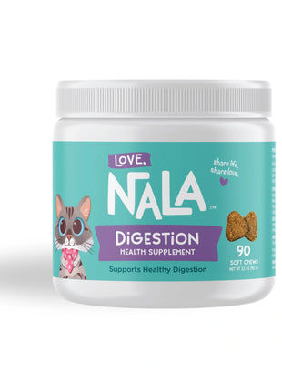 Cat Digestion Health Supplement, 3.2-oz, 90 Soft Chews