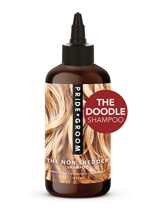 THE NON SHEDDER Dog Shampoo — Hydrating, Detangling, Hypoallergenic Formula for Doodles and all Non-Shedding Breeds