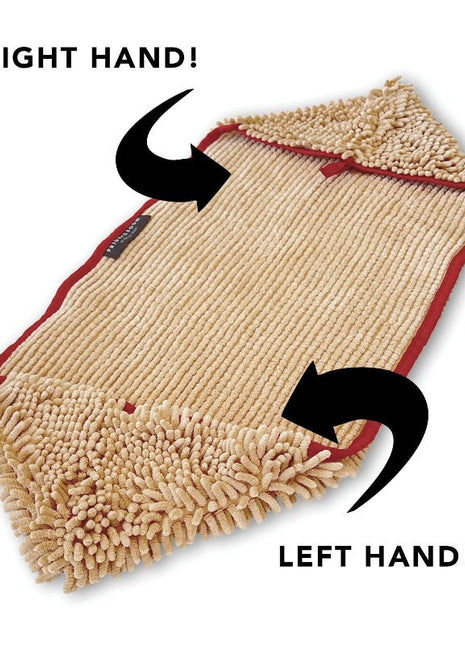 THE TOWEL Microfiber Dog & Cat Drying Towel — Hand Pockets, Odor-Resistant & 7× Water Absorbent