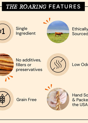 Cow Tails Dog Treats