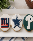 Organic Football Sports Team Cookies 🏈
