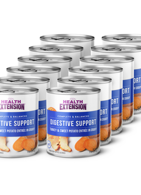 Digestive Support, Turkey & Sweet Potato Entrée in Gravy 9oz