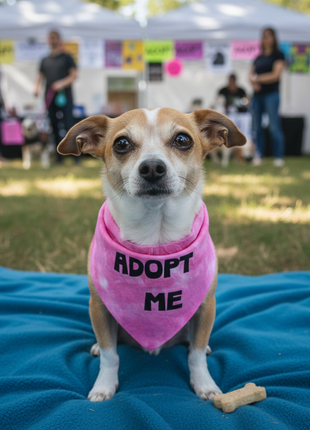 Adopt Me Tie Dye Dog Bandana Best Seller