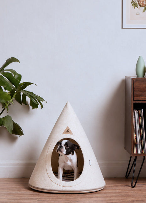 Nooee Pet Cave Toby (S)-Cream