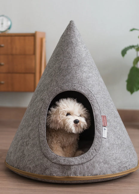 Nooee Pet Cave Toby (S)-Gray