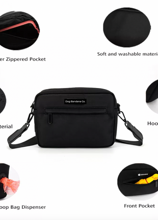 Crossbody Dog Walking Bag