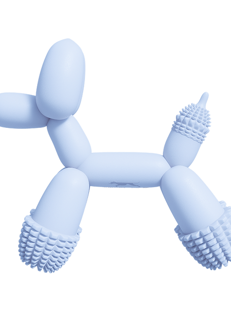 Balloon Dog Toy Blue