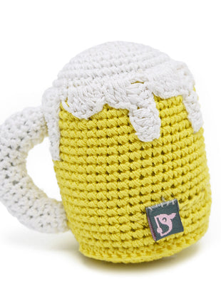Beer Mug Crochet Toy